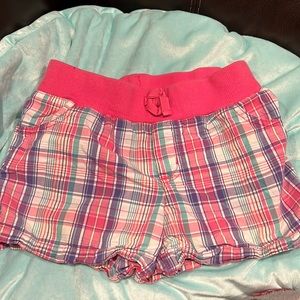 Girls children’s place size 8 khaki type material shorts